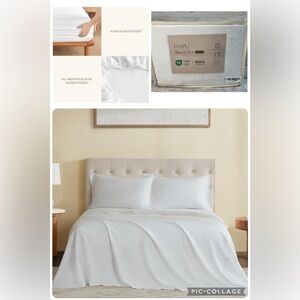 Pure Linen Sheets Set, 100% French Linen  Queen